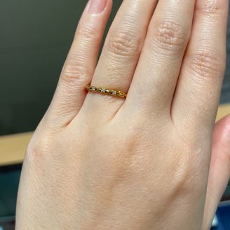 【Disney Princess Collections(ディズニープリンセスコレクション)】の口コミ ディズニーが好きなわたしにぴったりの指輪でした。三つ編みをしているよう...