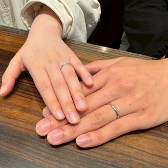 【CAFERING(カフェリング)】の口コミ 指輪のデザインはシンプルですがピンクダイヤのため可愛らしいです。価格は...