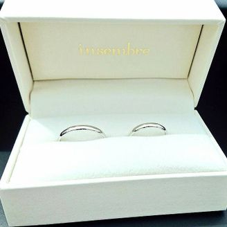 【insembre(インセンブレ)】の口コミ 細身でシンプルなデザインの指輪を探していたのでピッタリな物が見つかりま...