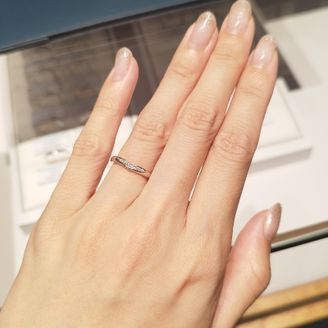 Bouquet（ブーケ）PG [結婚指輪] 銀座ダイヤモンドシライシ | Ringraph