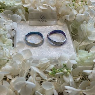 【SORA(ソラ)】の口コミ 旦那も私も人と被るような指輪は嫌だねと話していて、そんな時にSORAさ...
