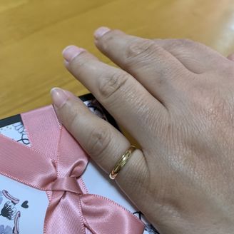 【insembre(インセンブレ)】の口コミ 夫の定年を記念に結婚指輪以来の指輪を夫婦で購入させていただきました。ゴ...