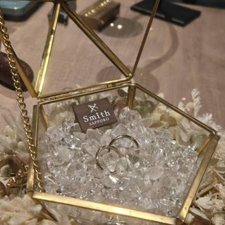 【Smith(工房スミス)札幌店】の口コミ 自分たちの理想や好みに合わせて、指輪のデザインを一からすべて自分たちで...