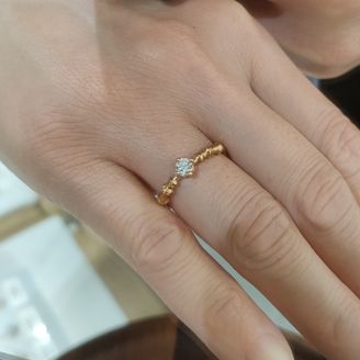 【KANOE Bridal(庚ブライダル)】の口コミ 普段の生活では指輪をつけることが出来ないので、着用時よりも所有している...