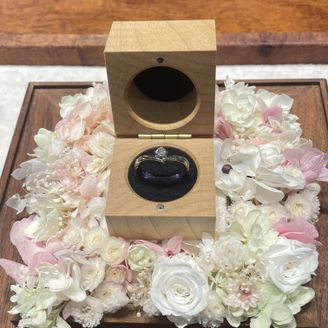 【SORA(ソラ)】の口コミ フルオーダーのリングなので世界に一つだけのデザインをデザイナーさんと一...