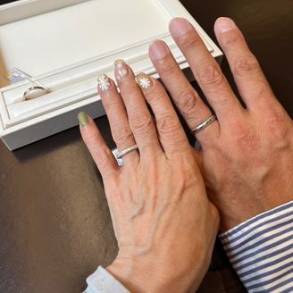 【Ponte Vecchio(ポンテヴェキオ)】の口コミ 歴史あるミル打ちゴールドにプラチナのコンビネーションは、ずっと憧れてい...