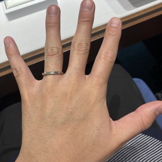 【未使用】ダイヤモンドシライシ 結婚指輪 ブーケ 9号 指輪 プラチナ 今回紹介いただいたブーケという商品のデザインには一目惚れで