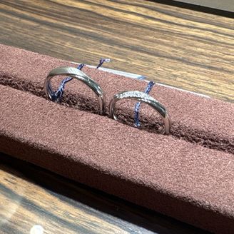 【Something Blue(サムシングブルー)】の口コミ 着け心地がよく、デザインもとても好きなのが見つかったので良かったです。...