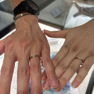 【CHARMY(チャーミー)】の口コミ シンプルすぎないデザインで探していて、彼に似合いそうと思ってつけてみま...