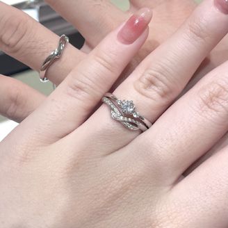 アイプリモI-PRIMO結婚指輪　ダイヤモンド　天の川　12号　エンゲージリング 天の川｜結婚指輪（マリッジリング）｜カップルに人気の婚約指輪