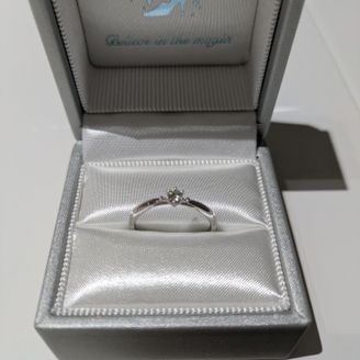 【ディズニー ブライダルコレクション】の口コミ 2人ともディズニーが好きで彼からディズニーの指輪を提案され、いいなと思...