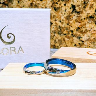 【SORA(ソラ)】の口コミ CONTRAIL(アレンジ)
素材:ジルコニウム
石:カラーレスダイヤ...