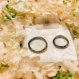 【SORA(ソラ)】の口コミ ゴツゴツ装飾されてるのは嫌だけど、可愛い指輪がいい！という方にピッタリ...