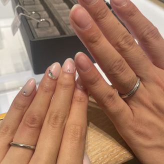 【ティファニー(Tiffany & Co.)】の口コミ 男性用と全く同じデザインにしたいと思った時、やはりダイヤがないデザイン...