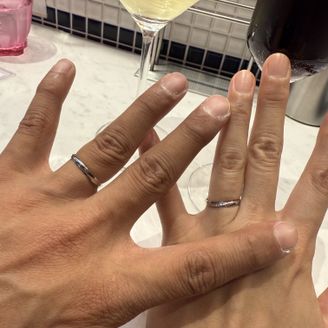 【insembre(インセンブレ)】の口コミ 指輪の付け心地もよく、デザインも様々あり、リングの素材も選べるのでお気...