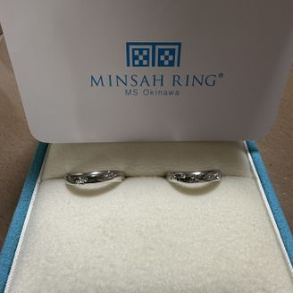 【ミンサーリング】の口コミ あまり人と被らないデザインで、ある程度太さのある指輪を探していました。...