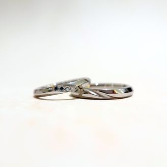 【CAFERING(カフェリング)】の口コミ シンプルすぎず奇抜すぎずで太さも丁度よく目立ち過ぎないけど存在感のある...