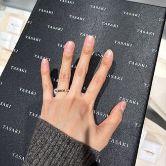 【TASAKI(タサキ)】の口コミ 今回は購入には至りませんでしたが、こちらの変わったデザインに惹かれて試...