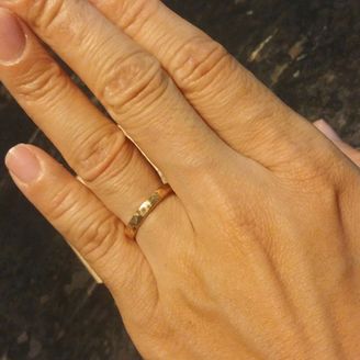 【市松】の口コミ 結婚指輪はずっとこれに決めていたという、主人たっての希望で、このブラン...