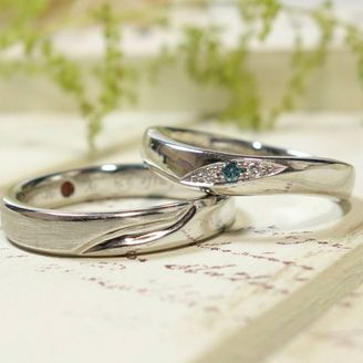 【ATELIER Hu・lala(アトリエ・ウララ)】の口コミ 指輪のデザインの好みがお互い合わなかった為、ペアにこだわらず同じブラン...