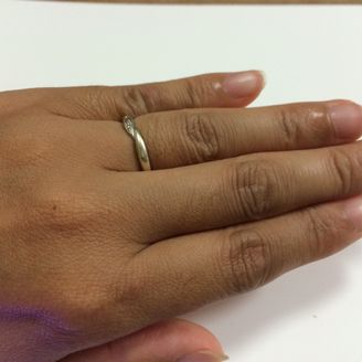 【Veramore(ヴェラモーレ)】の口コミ 金額が思ったより安かったことと。結婚指輪にそこまでお金を出せなかったの...
