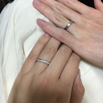 【PILOT BRIDAL(パイロットブライダル)】の口コミ お店の方にパイロットブライダルを勧めていただき、指輪がつけ心地がよくな...