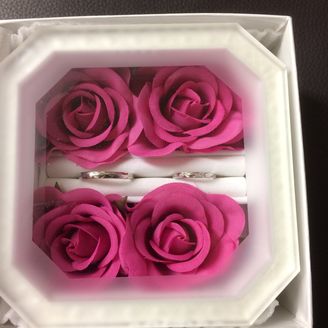 【MarriPre(マリプレ)】の口コミ デザインが他の店舗には無い感じで値段も妥当かな〜と思い良いな〜と思いな...