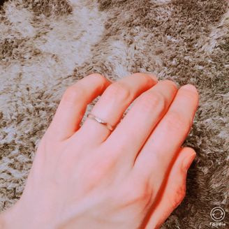 【Nature(ネイチャー)】の口コミ いくつか試着したあとにこれをつけて、旦那さんと一緒に一目惚れしました。...