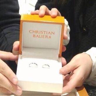 【CHRISTIAN BAUER(クリスチャンバウアー)】の口コミ つけ心地が大変良いです！いくつも店舗を回って試着しましたが、もうリング...