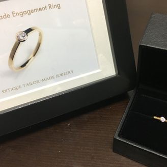 【DITIQUE（ディティーク）】の口コミ オーダーメイドで指輪をつくることができ、自分好みの世界にたったひとつの...