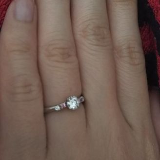 【NOMOTO(ノモト)】の口コミ ピンクダイヤ2個を使った指輪が欲しかったので相談したところ気に入ったデ...