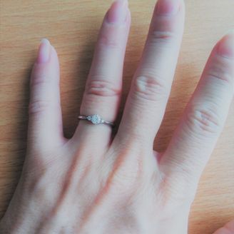 【RUNOA(ルノア)】の口コミ 石の入っているものが良かったけれど、あまり大きいものだと邪魔になってし...