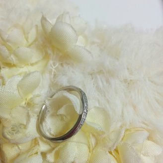 【宝石工房ヴァンモア】の口コミ 違う店で買った婚約指輪とセットリングできるようにオーダーできるというこ...