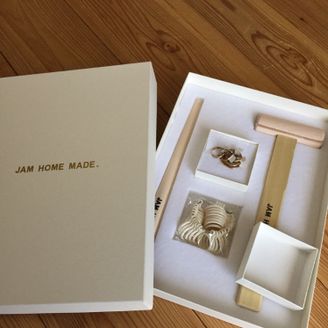 【JAM HOME MADE】の口コミ 彼がずっと自分で手作りの指輪を渡したいとの事で購入してくれや指輪になり...