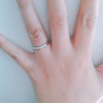 【D&D 144】の口コミ 他のデザインに比べてシンプルでとてもかわいい感じです。キラキラと綺麗に...