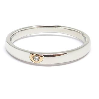 【Pinky&Dianne(ピンキー＆ダイアン)】の口コミ シンプルな指輪がよく、シルバーのリングにゴールドのハートが可愛くてこの...