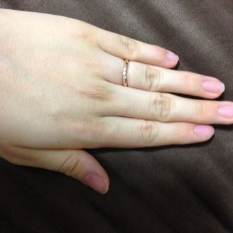 【FIRST DIAMOND(ファーストダイヤモンド)】の口コミ オーダー、またはセミオーダーの指輪が欲しかったため、こちらのお店の指輪...