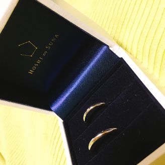 【HOSHI no SUNA 星の砂(ほしのすな)】の口コミ 夫婦共にデザインに一目惚れして購入を決めました。星の砂の中でも、シンプ...