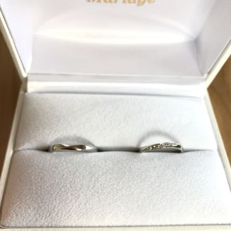 【Quand de Mariage(クワンドゥマリアージュ)】の口コミ 仕事にも付けて行きたかったので、派手過ぎず、でも地味過ぎないこちらに決...