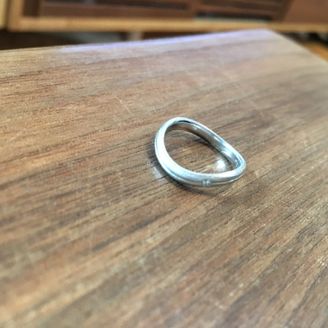 【工房　茶ぼう】の口コミ 0.5ずつサイズが決められて、自分の指にフィットできる指輪にしてもらえ...