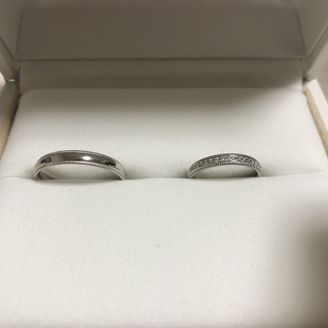【PILOT BRIDAL(パイロットブライダル)】の口コミ 結婚指輪と婚約指輪を探しに沢山のブランドを扱うお店に行きましたが、どれ...