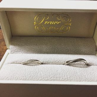 【Preuve(プルーヴ)】の口コミ シンプルながらいろんな服装に合うリング。刻印も自由に出来て記念にぴった...