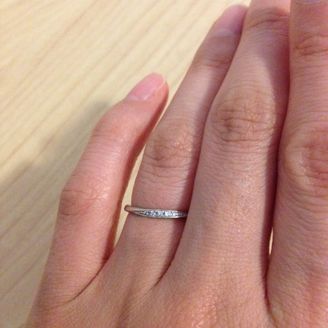 【LUCIE(ルシエ)】の口コミ 長年ずっとつけるものですので、シンプルで飽きのこないデザインを探してい...