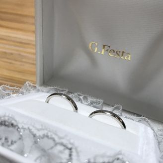 【手作り指輪工房 G.festa(ジーフェスタ)】の口コミ 一生身に付けるものなので納得するものが良かったため手作りの結婚指輪を選...