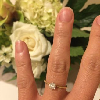 【noguchi(ノグチ)】の口コミ 一つぶダイアモンドでブリリアントカットのベーシックな指輪を探していまし...