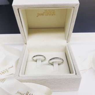 【AIGIS(アイギス)】の口コミ 高い物より、結婚指輪も思い出として2人で作りたいと思ってAIGISにし...