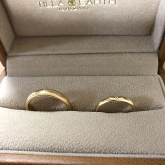 【TILLA EARTH(ティーラアース)】の口コミ 色味が気に入りました。イエローゴールド、ピンクゴールドなどありましたが...