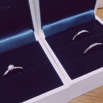 【HOSHI no SUNA 星の砂(ほしのすな)】の口コミ 普段使いをする予定なので、着け心地と台座の低さとシンプルなデザインを重...