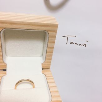 【atelier tamari(アトリエタマリ)】の口コミ 人と被りたくない、ゴールドがいいとざっくりとした希望がありました。
王...