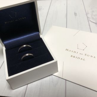 【HOSHI no SUNA 星の砂(ほしのすな)】の口コミ 何店舗かジュエリーショップを廻り、色々なデザインのものを試着しましたが...